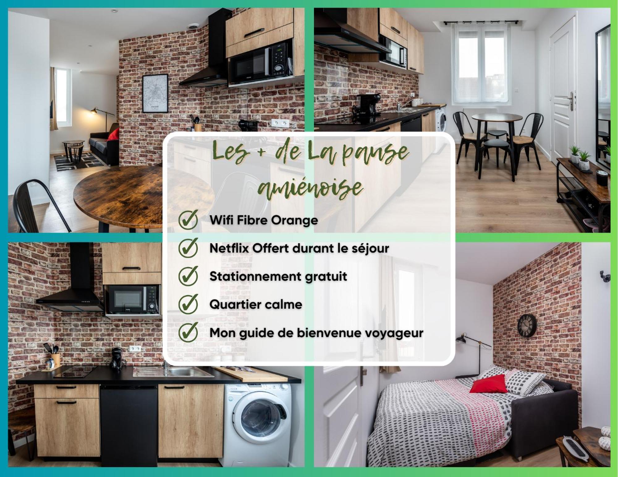 La parenthèse et la pause amiénoise - 2 logements - Calme - Easy Parking - Netflix Amiens Exterior foto